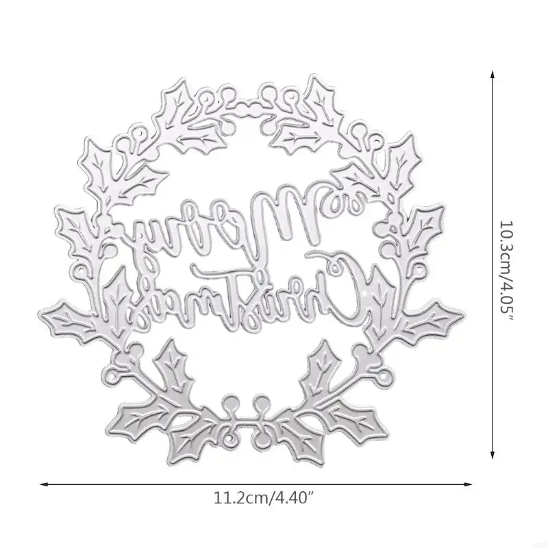 103C Merry Christmas Metal Cutting Dies Stencil DIY album album Mẫu thẻ giấy Mẫu Crafting Craft