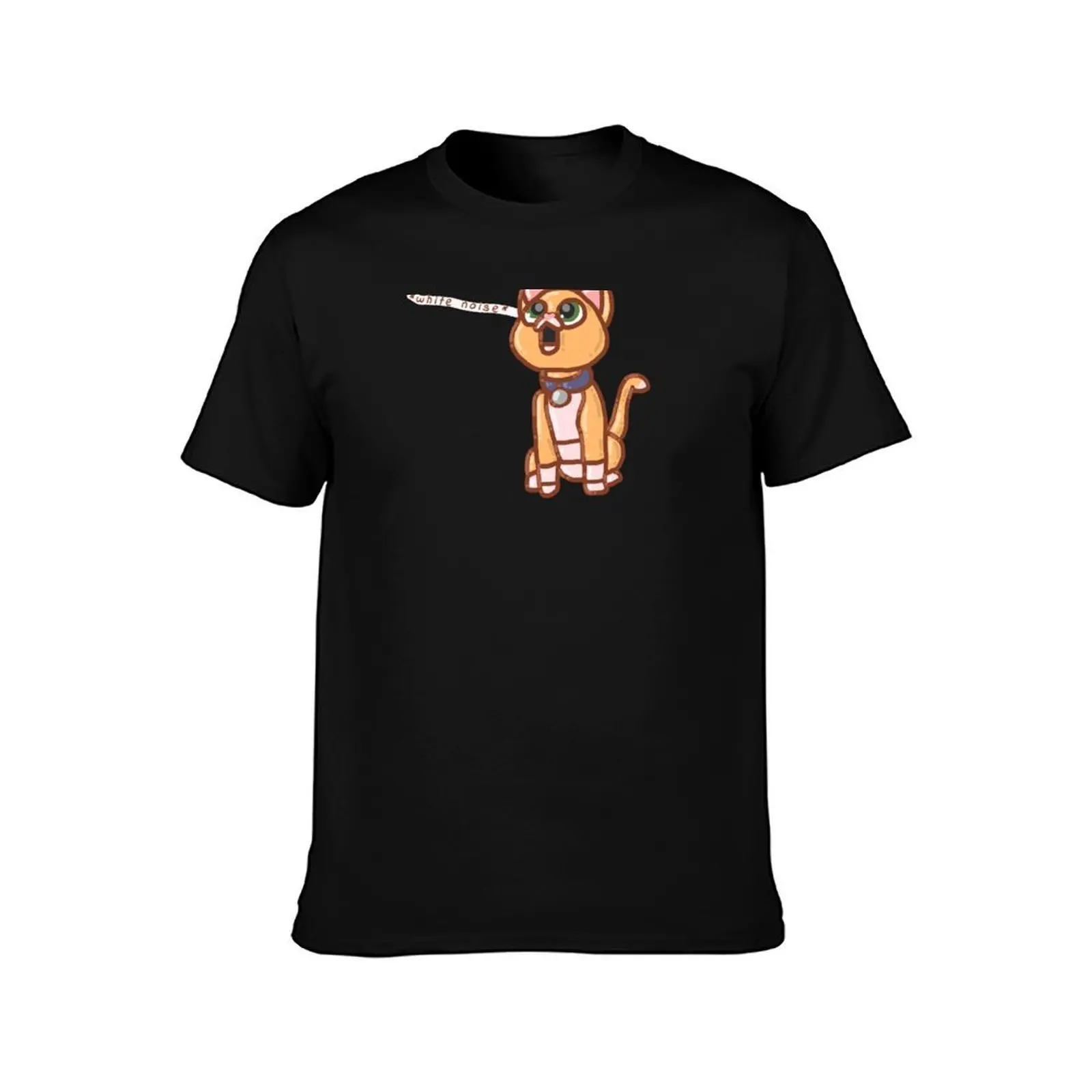 Sox from Lightyear - * w h i t en o i s e * T-Shirt, Summer Casual Cotton Tee, Oversized Streetwear Tops, Vintage Graphic Print