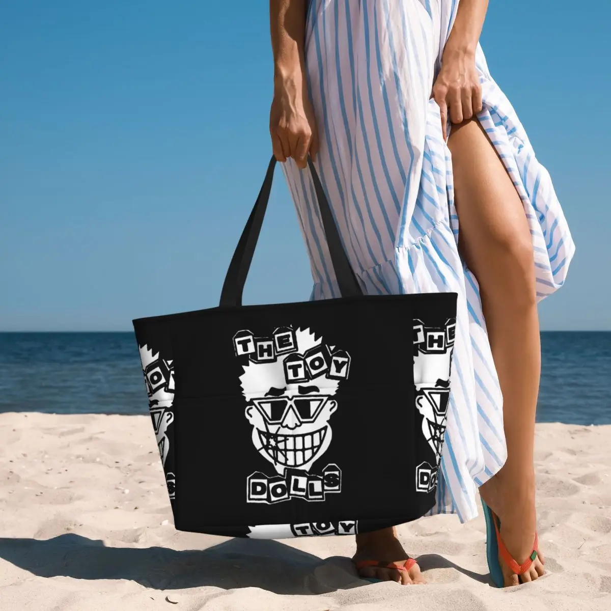 

Пляжная большая сумка для игрушечных кукол, спортивная сумка для занятий йогой, большая сумка-тоут, женская дорожная сумка, сумка для фитнеса