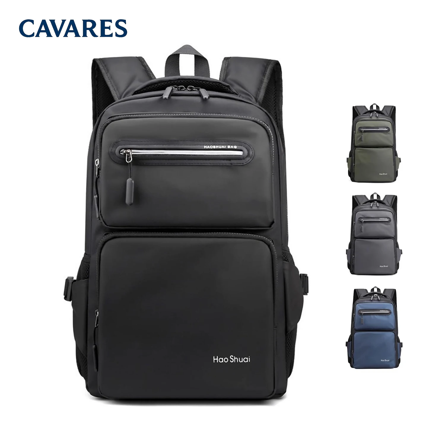 

Nylon Waterproof Casual Man Backpack Outdoor Sports Bag Travel College Multifunctional Large Capacity 15.6 inch Laptop Daypack