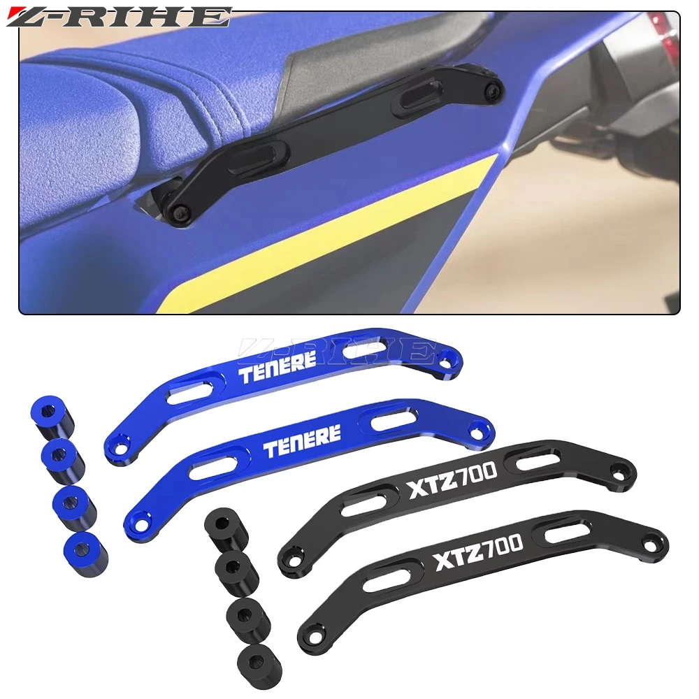 For Yamaha TENERE 700 T700 World Raid T7 XTZ700 2019 - 2025 2024 2023 Tenere700 Motorcycle Rear Grab Handle Bar Rail Seat Holder