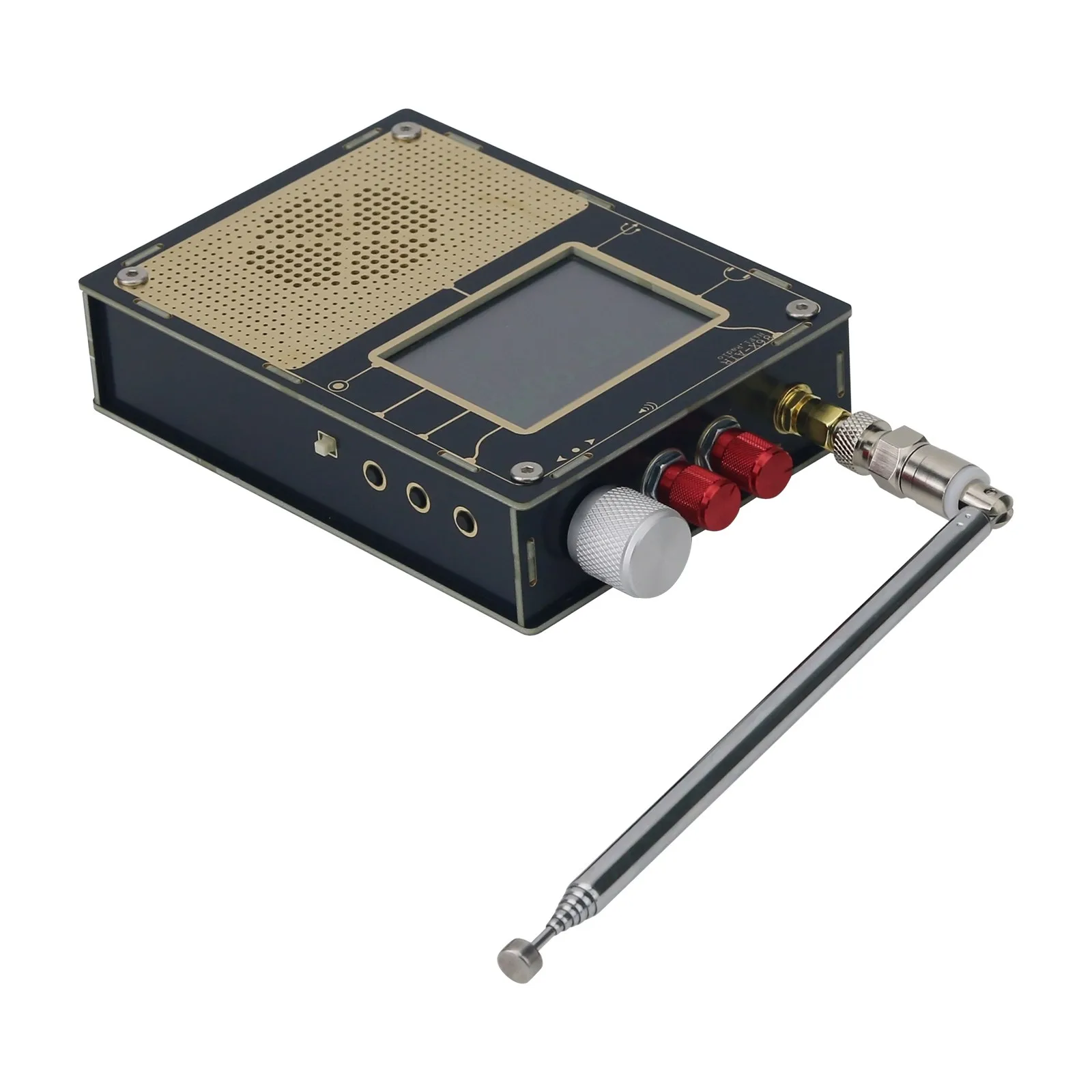 HamGeek TEF6686 Full Band Aviation Band Radio Receiver Built-in RTC Support LM/WM/AM/DXFM/AIR