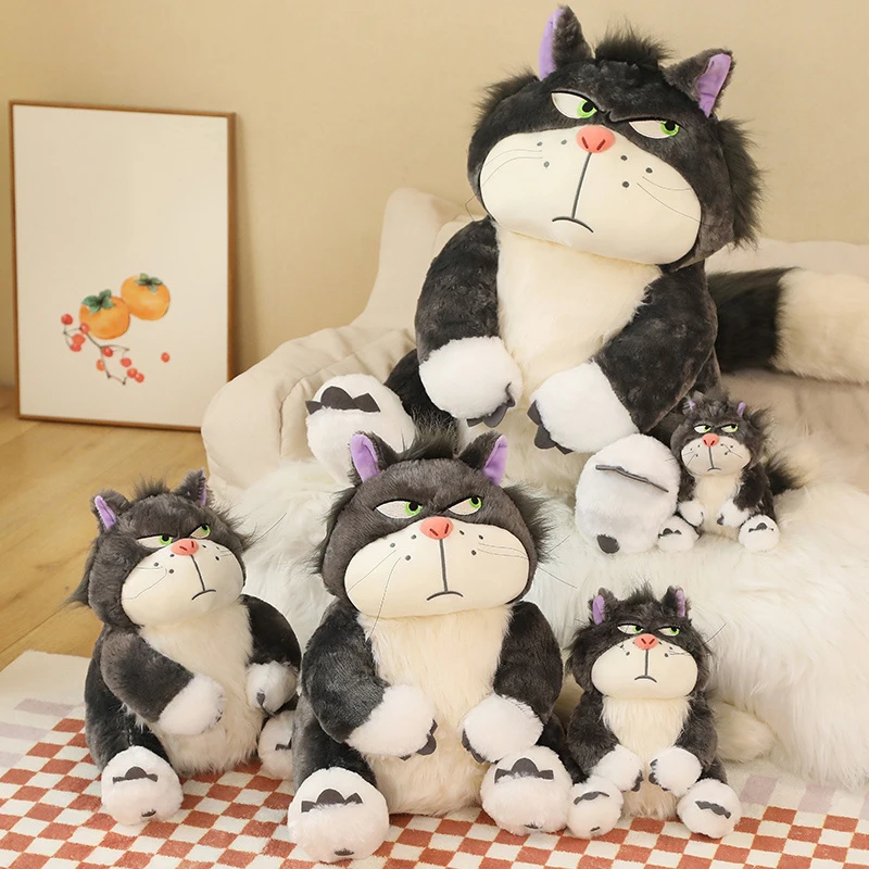 15–65 cm süße Luzifer-Katze, Plüschpuppen, Prinzessin, Traum, Luzifer, Plüschtiere, Kawaii-Cartoon, Luzifer-Katze, Plüschtier, Weihnachtsgeschenke