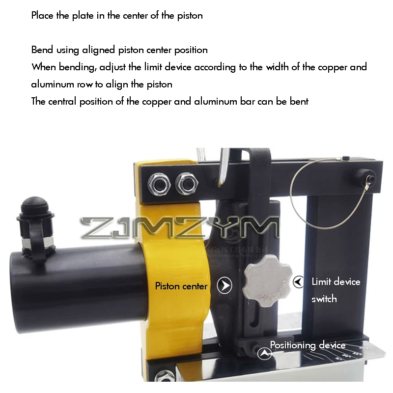 Hydraulic Copper Busbar Bending Machine CB-150D/200A High-Precision Hydraulic Bending Machine Split Hydraulic Bending Tool