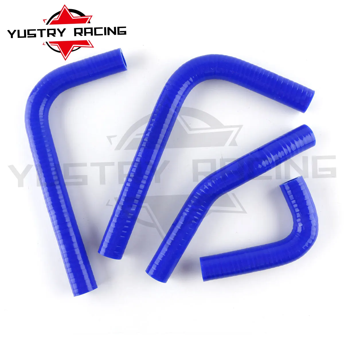 4PCS For Kawasaki KX250F KXF250 2017 2018 2019 Silicone Radiator Coolant Hose Kit Pipe