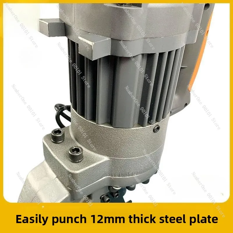 Electric hydraulic punching machine factory building reinforcement h steel c steel channel steel electric punching photovoltaic