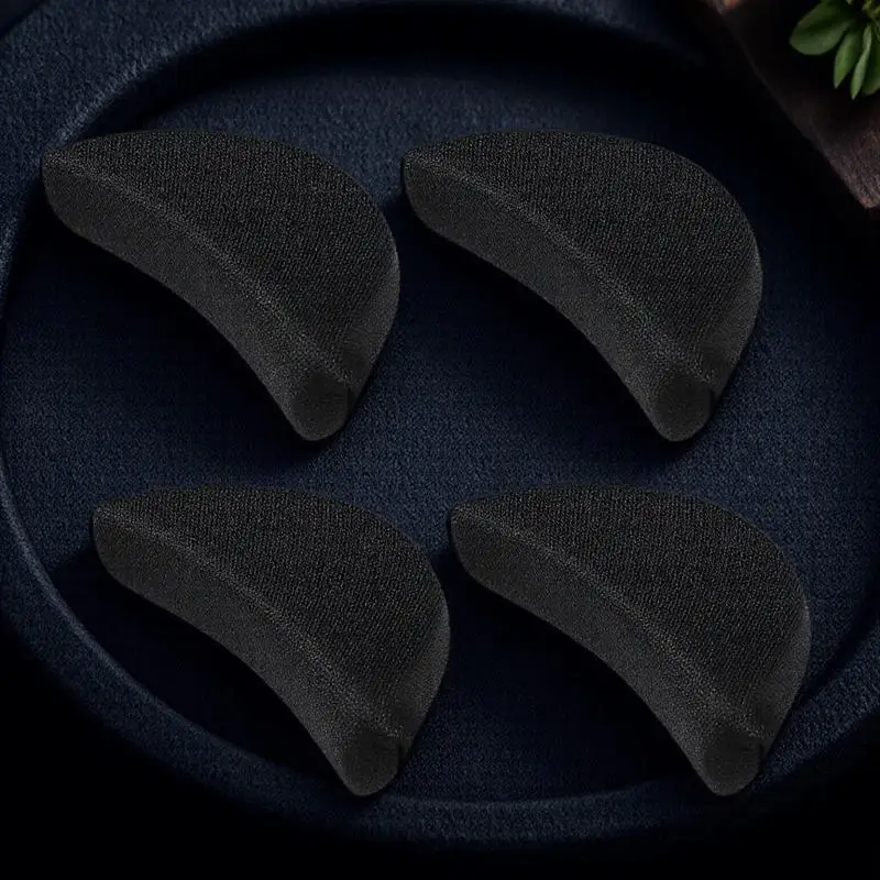 

Sponge Toe Plug Inserts 2 Pairs Shoe Fillers for Loose Shoes High Heel Liners Unisex Foot Pads Anti Slip Insoles