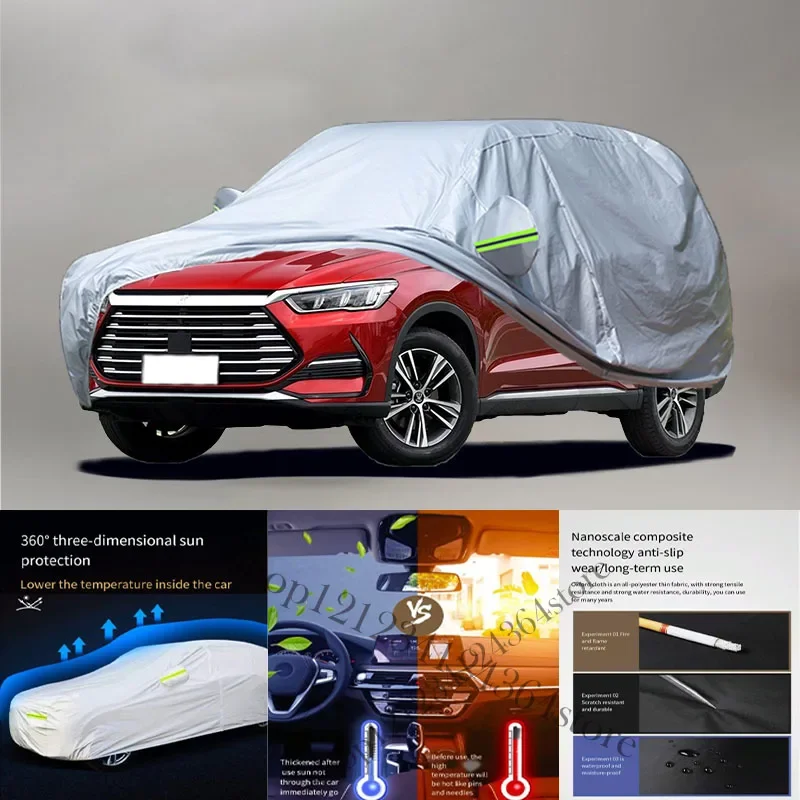 

For BYD Song Pro Auto Anti snow Anti dust Anti-uv Anti peeling paint And Anti Rainwater 210t car cover Car cover protection