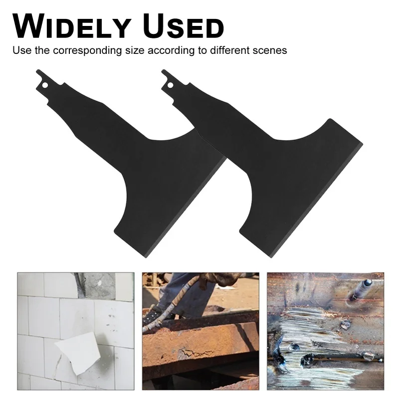 4 PCS/Set Heavy-Duty Scraper And Blade Set For Reciprocating Saws Steel Tile And Putty Removal Wall And Ground Cleaning