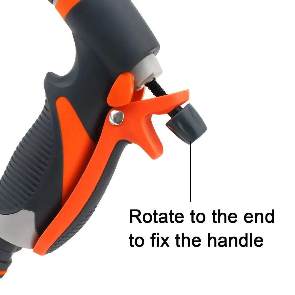 خرطوم رش فوهة لحديقة غسل السيارات 8 طرق رذاذ رذاذ الحديقة سقي متعددة الوظائف ارتفاع ضغط أداة المياه