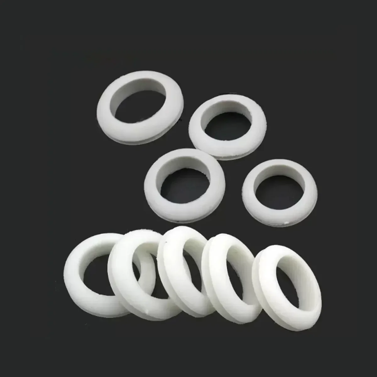 

Thickened Version Rubber Double-Sided Protective Ring/Sleeve Through Hole O-Ring Waterproof Sealing Ring