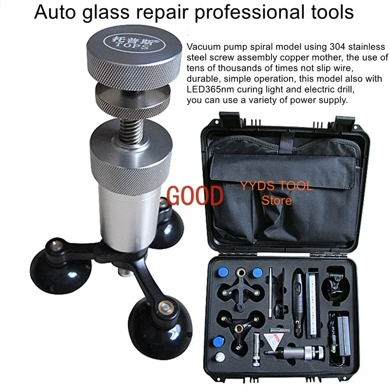 TAO Auto front windshield professional repair tools broken glass repair crack repair