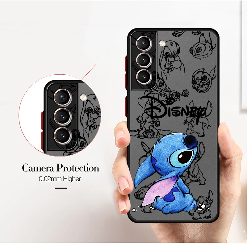 Stitch The Baby Disney Phone case for Samsung Galaxy S24 S25 S23 S22 S21 S20 Plus Ultra FE funda Protective Cases - náhled 3