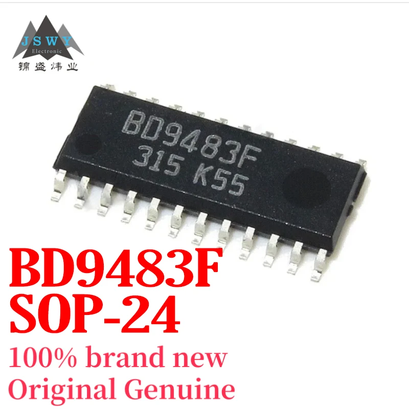 

(5/50pcs) BD9483F BD9483 SOP-24 LCD Driver Chip Brand New, Fast Shipping, Genuine Stock, Free Shipping
