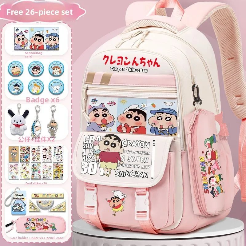 Anime Model Toys Gifts 2026 New Cute Commuting Fashion Cartoon Protective Ultra Light and Large Capacity Backpack Birthday Gift