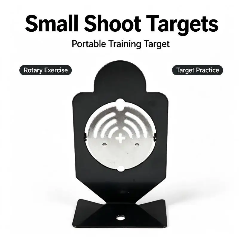 Small Shoot Training Rotary Targets, Portable Practicing Target Set For Backyard Leisure Practice Games