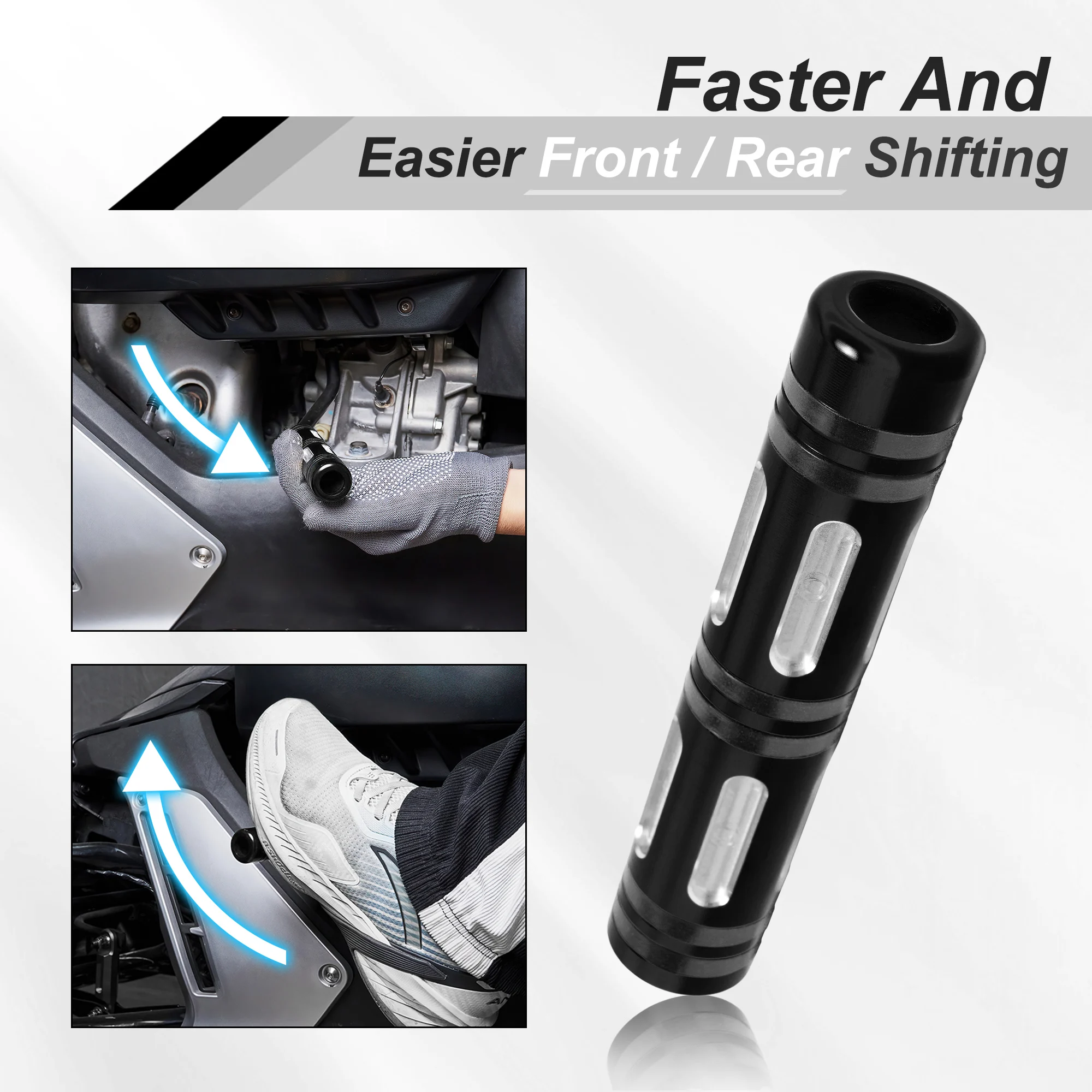 

Motorcyce Auminum Cylindrical Style Forward Reverse Gear Shift Lever for Can-Am Ryker Rally Edition 2019-2015 Sport 2012-2015