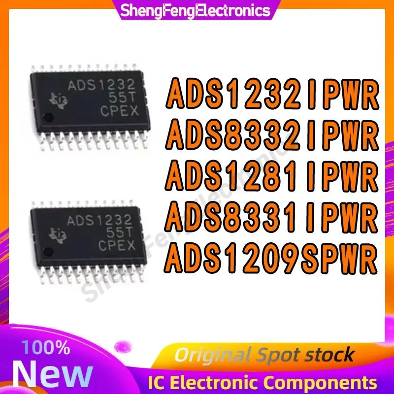 ADS1209SPWR ADS1232IPWR ADS1281IPWR ADS8331IPWR ADS8332IPWR ADS1209 ADS1232 ADS1281 ADS8331 ADS8332 ADS IC Chip SOP24 in stock