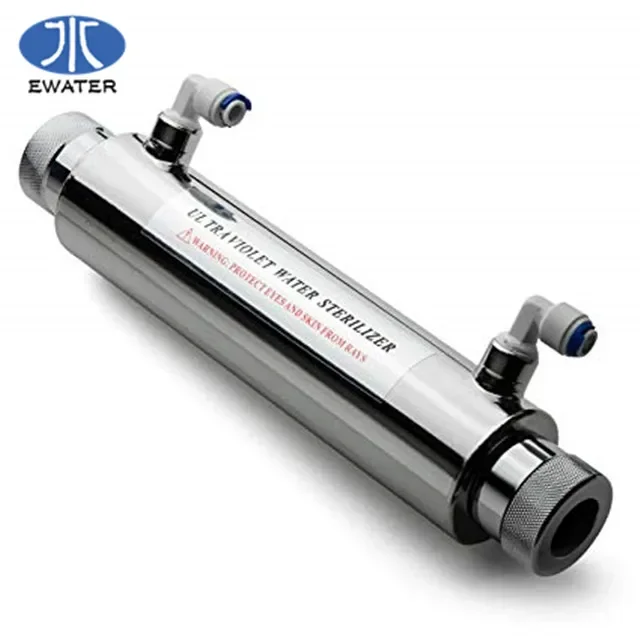 304 316 Stainless Steel Ultraviolet UV LED Light Lamp Drinking Water Sterilizer Aquarium For Water Disinfection Purification