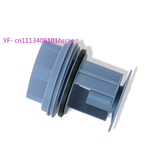 2PCS Drain Pump Seal Cover Plug for Siemens Bosch WM1095 WM1065 WD7205 Washer Drain Outlet Replacement