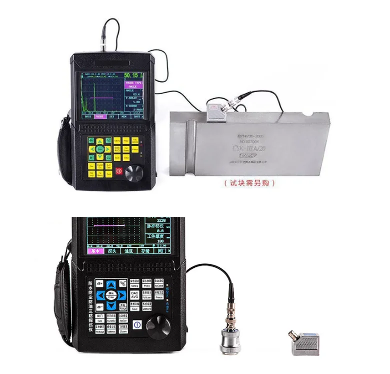 Ultrasonic flaw detector Leeb510/520 crack loose pore inclusion metal flaw detector leeb500