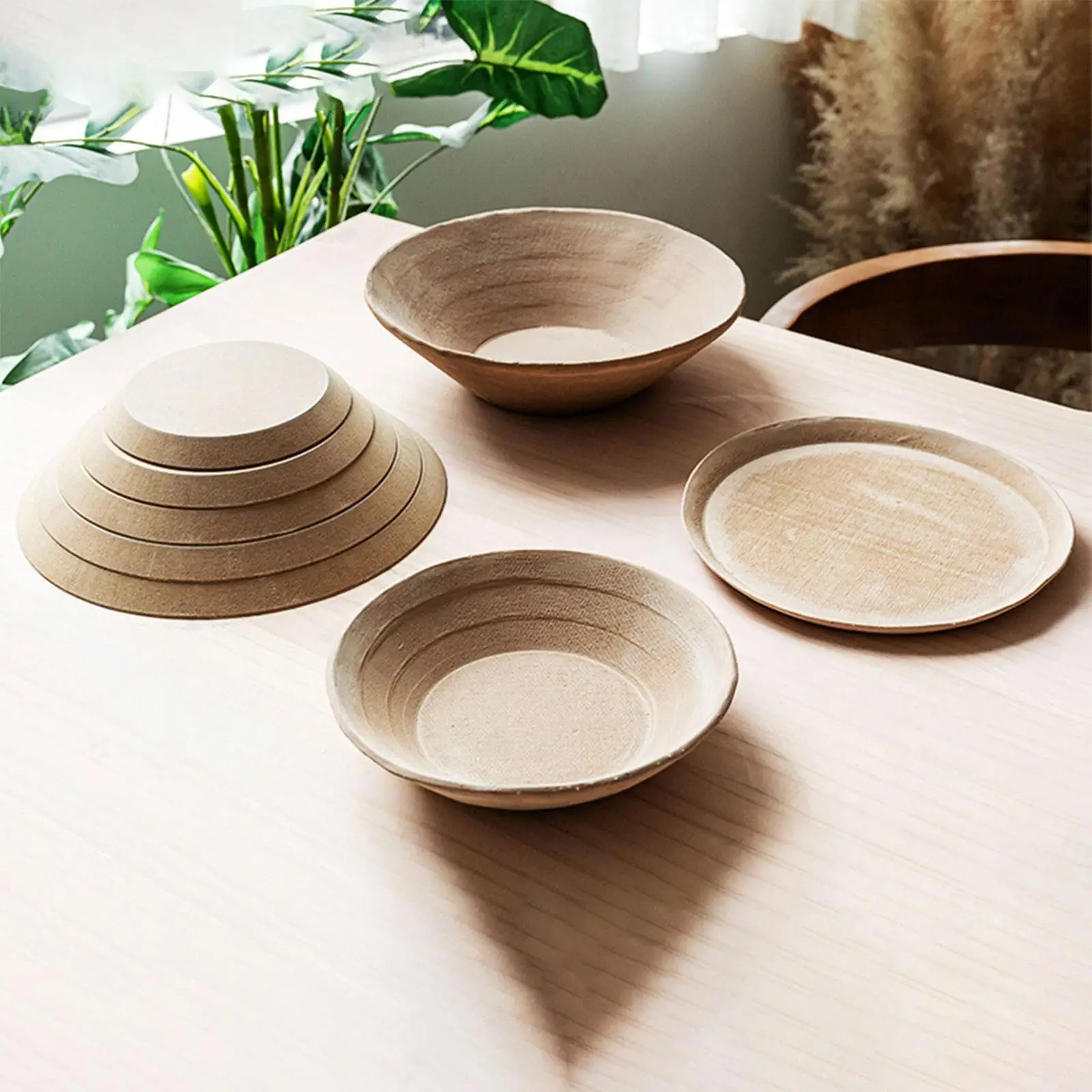 

5 форм для гончарных изделий, модели для лепки из глины, легкие модели для DIY-творчества из глины