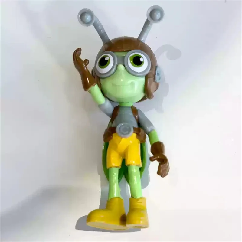 7-9cm cartoon dance bugs crick figure doll PVC kids collection beat kumi model toy