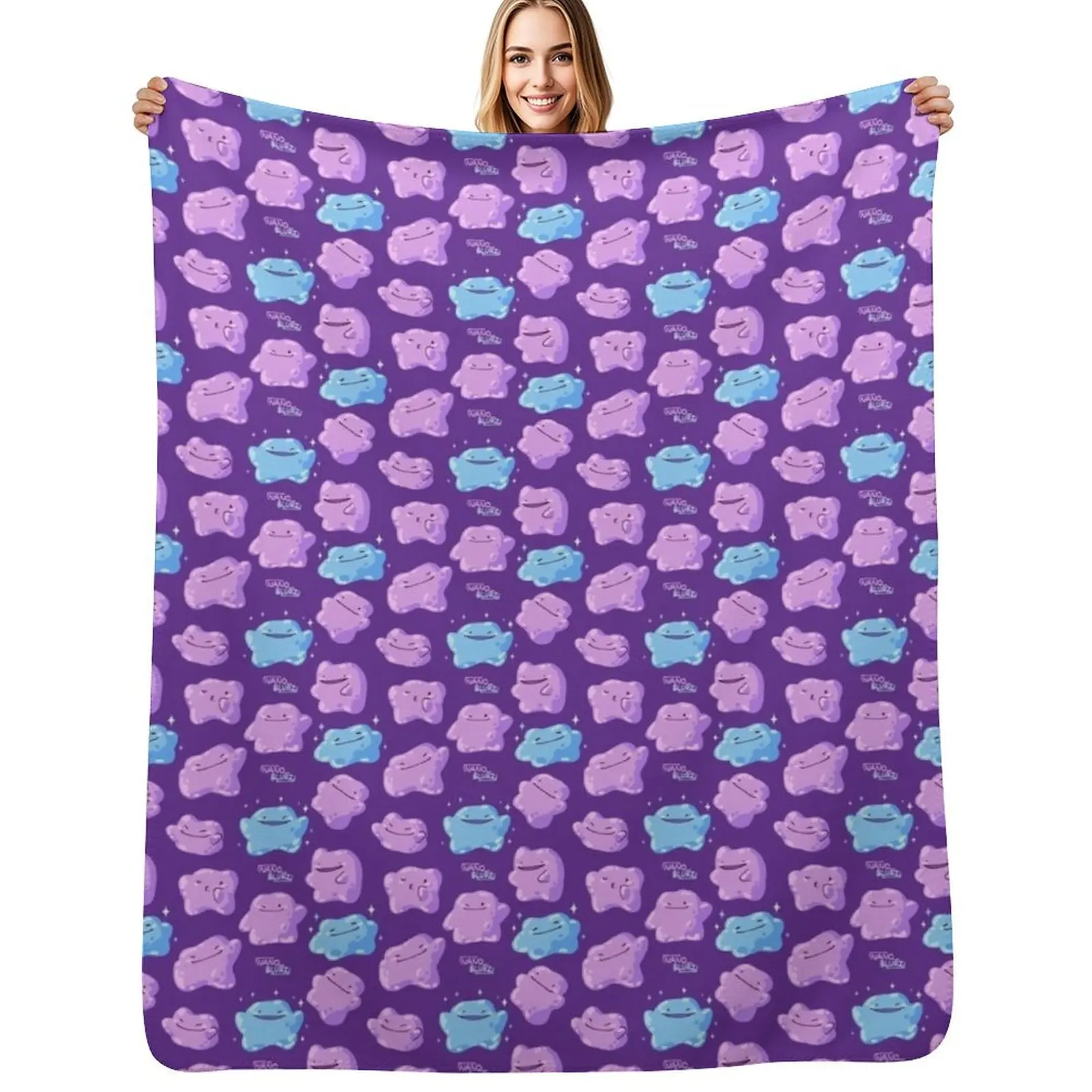 Grape Jelly Mon Throw Blanket Heavy Softest Luxury Designer Single Sleeping Bag decorative Blankets