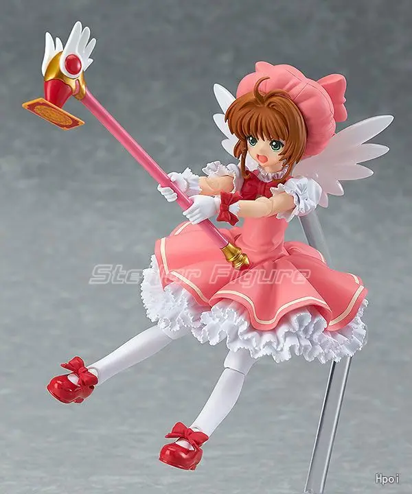

【SF】В наличии Оригинальная фигурка Max Factory Figma244 Сакура Киномото из Card Captor Sakura, коллекционная модель аниме-персонажа