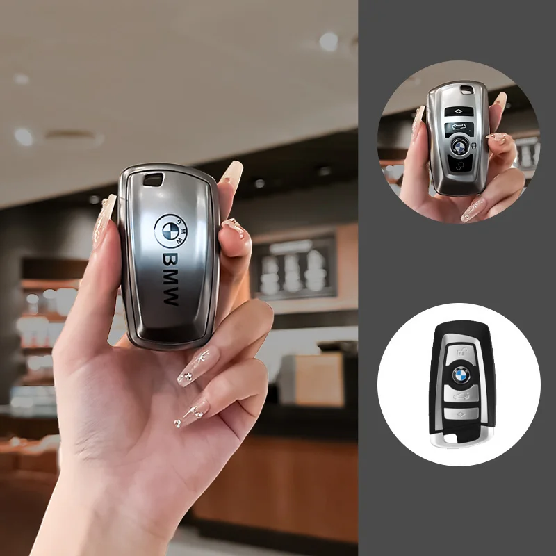 

TPU Car Remote Key Case Cover Car stickers For BMW 530i 550i 320i 1 2 3 4 5 Series 118i 225i M240i F20 F21 F30 F31 F25 F01 F02