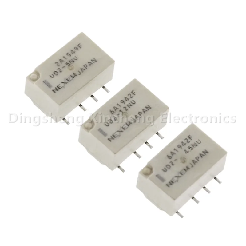 1Pcs NEC Signal relay UD2-3NU UD2-4.5NU UD2-5NU UD2-12NU UD2 3V 4.5V 5V 12V 1A 8PIN Original Two Open And Twocloes