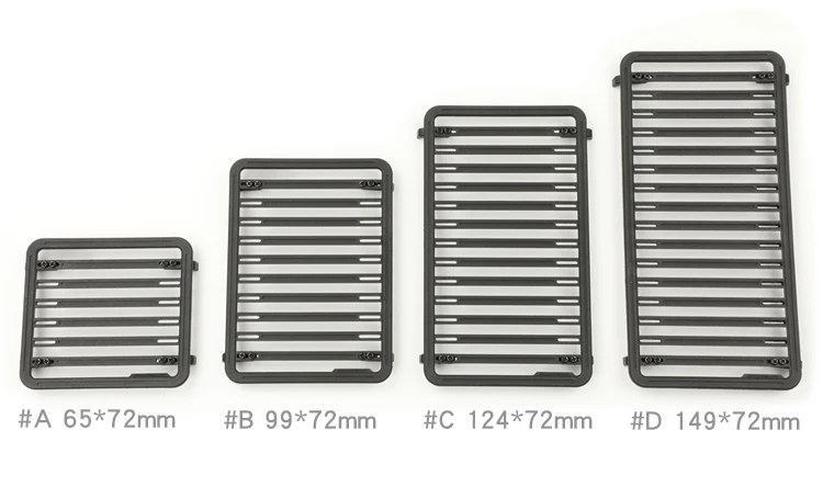 TRX4M Simulation Metal Roof Rack Loading Platform for 1/18 1/12 1/24 RC Crawler TRX4-M AIXAL SCX24 Defender Bronco Upgrade Parts