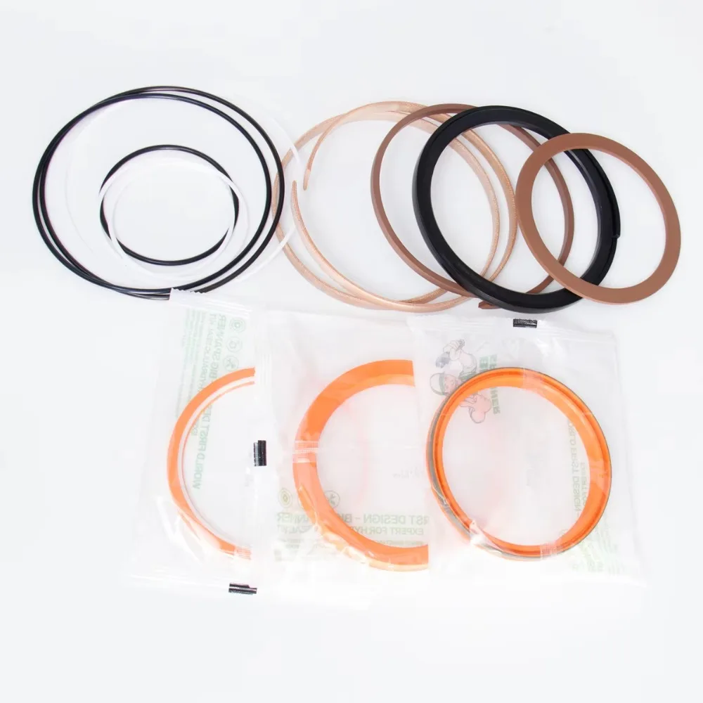 Construction Machinery Spare Parts Hydraulic Cylinder Seal Kit for Doosan Stick Cylinder PTFE Service Pack