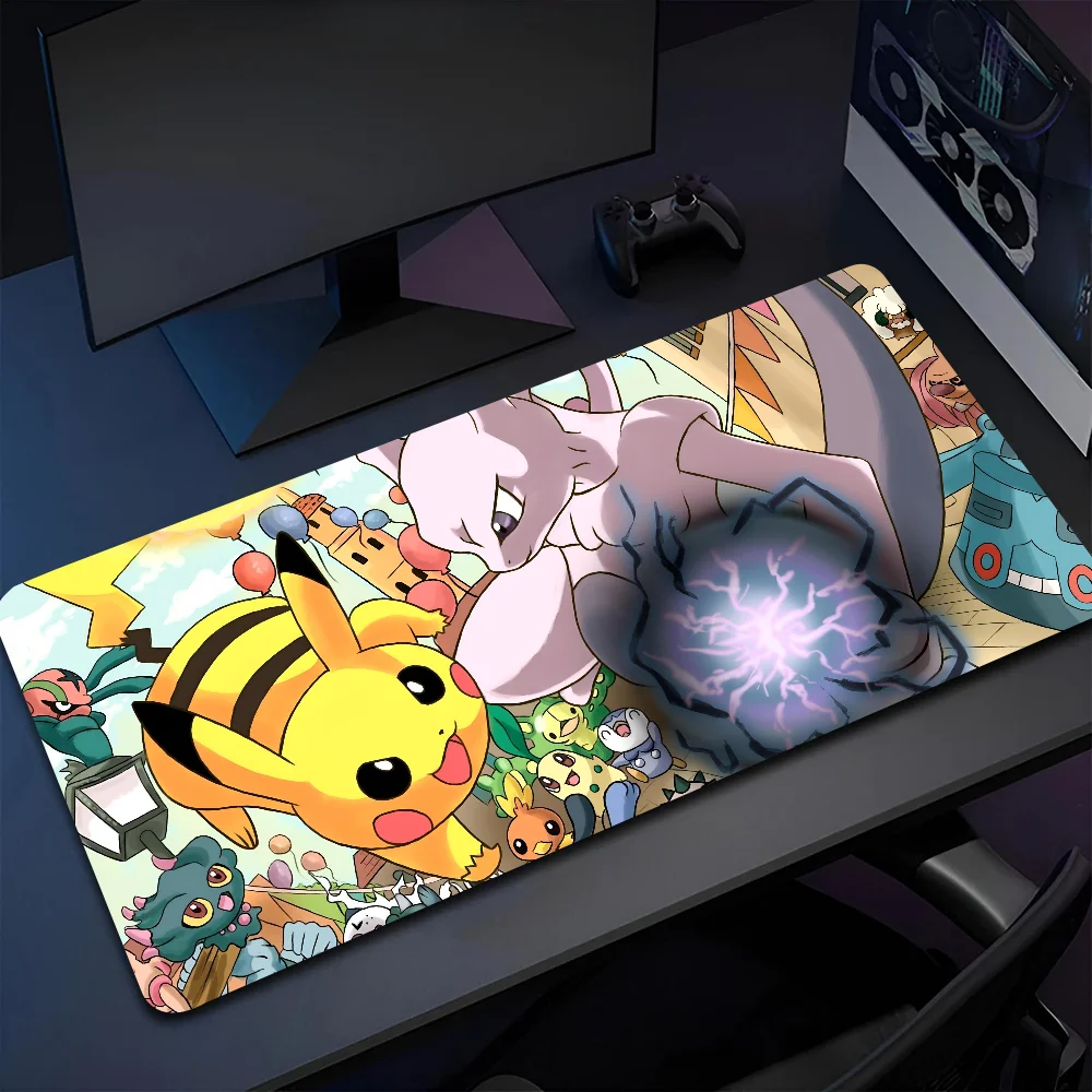 

1PC hot anime P-Pokemons G-Grande Non-slip Mouse Pad Suitable For Office Computers Laptops E-sports Game Desk Mats XXL Keyboard