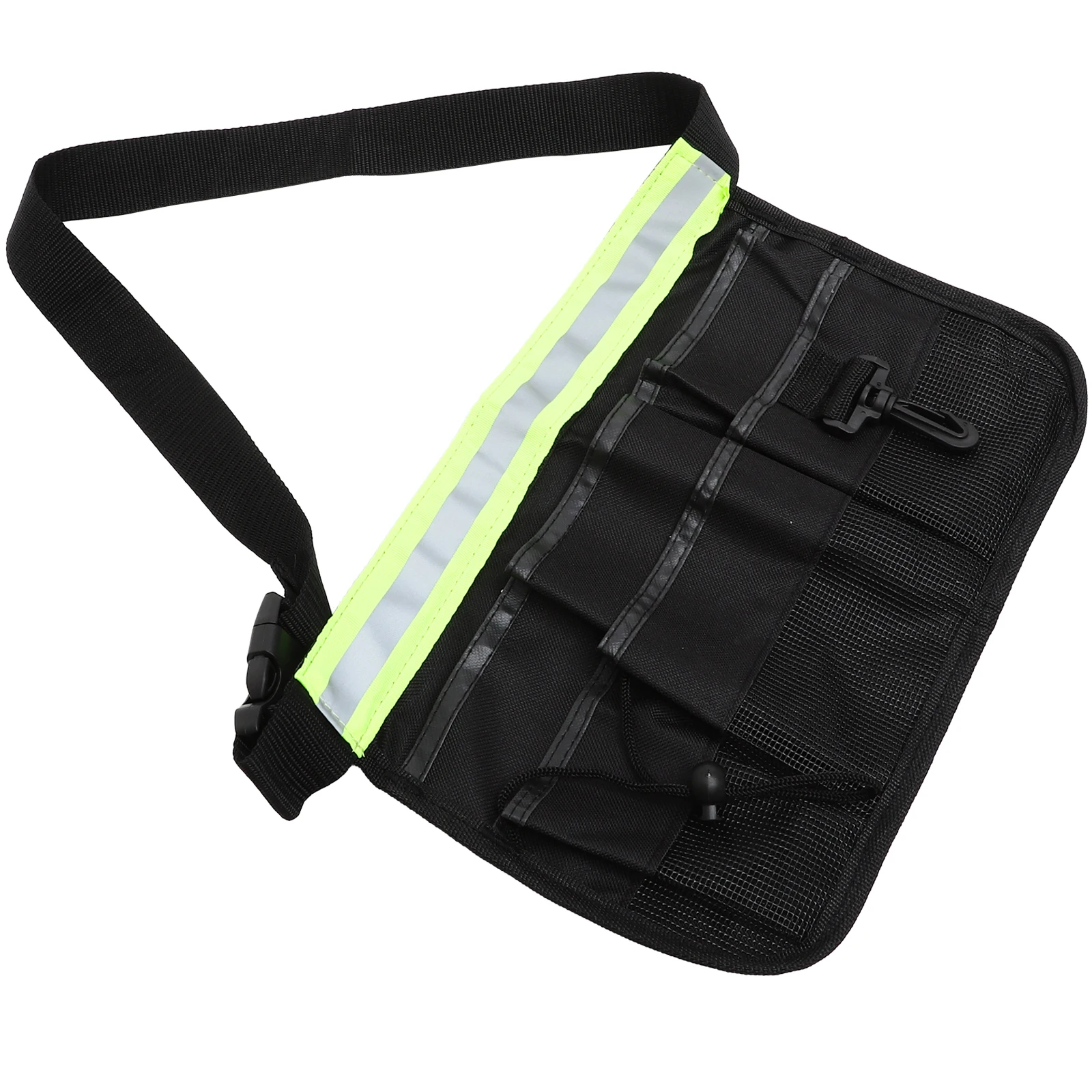 

Garden Tool Belt Pouch 7 Pockets Oxford Cloth Durable Utility Waist Bag Men Women Black Tool Parts Storage Solution Gardening