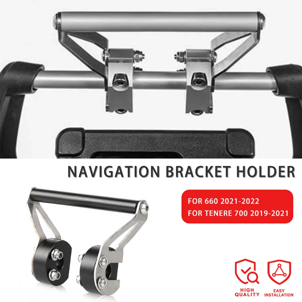 FOR APRILIA TUAREG 660 TUAREG660 2021-2022 Motorcycle Navigation Bracket Holder GPS MOUNTING BRACKET ABOVE GAUGES