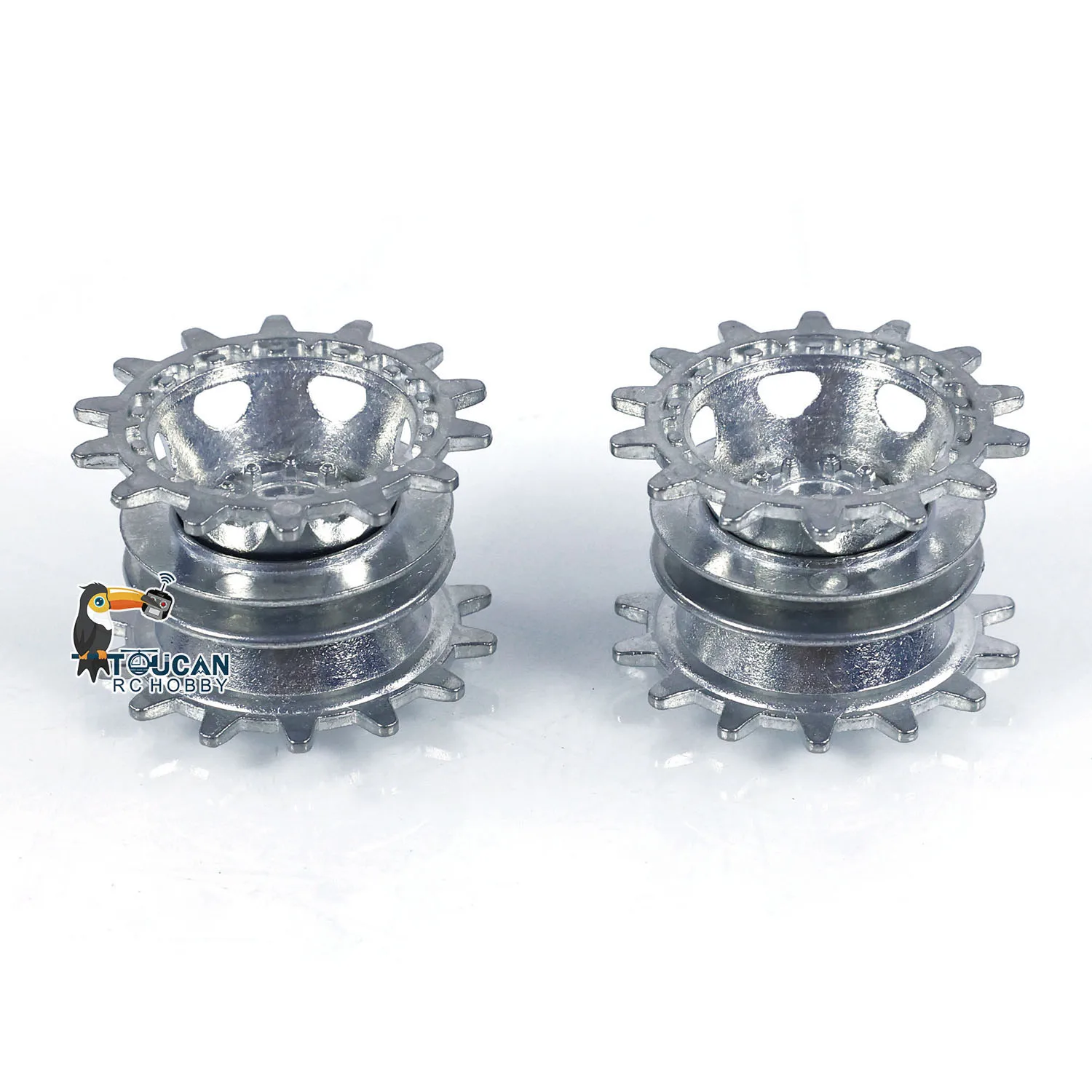 1/16 Metal Tracks Sprockets for Heng Long IDF Merkava MK IV RC Tank HL3958 2.4ghz DIY Remote Control Model TH23853