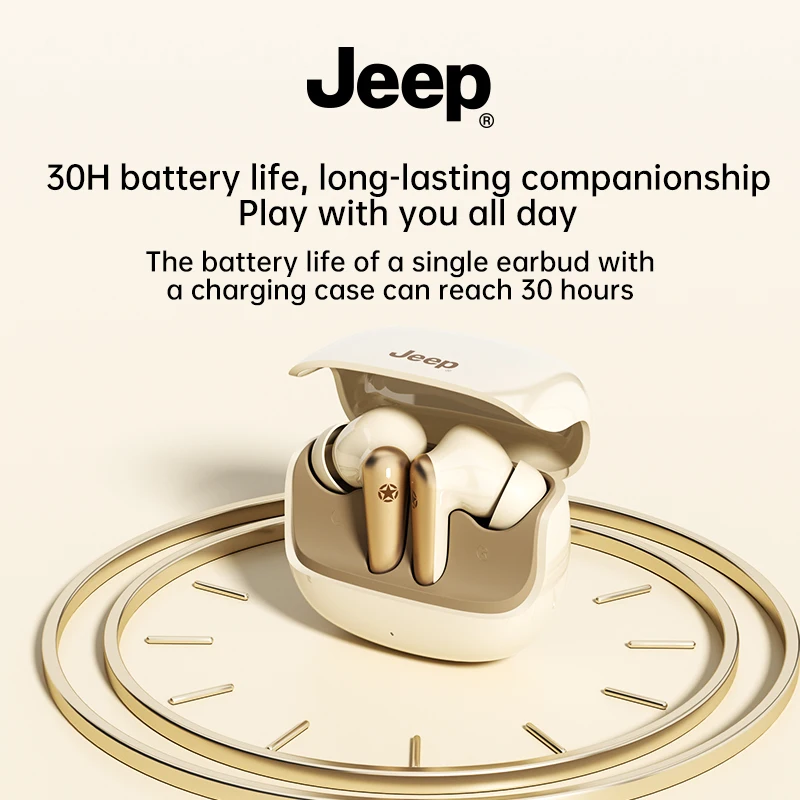 سماعات أذن Jeep EW136 TWS AI، سماعات بلوتوث، سماعات بلوتوث، سماعة موسيقى رياضية مع ميكروفون #5