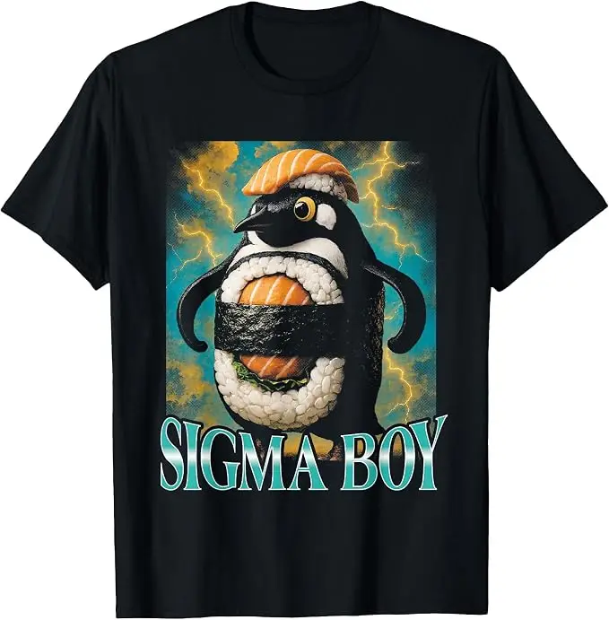 Sigma Boy Y2k Personality Brainrot Lustiges Bootleg T-Shirt Grafik-Bekleidung Humor Weiche Baumwolle Kurzarm-Shirt mit Spruch Neuartiges Geschenk – Detail 7