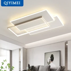Ultrathin Surface Mounted Chandelier Modern Led Ceiling Chandeliers Lights For Living Room Bedroom Lustres Indoor Lighting