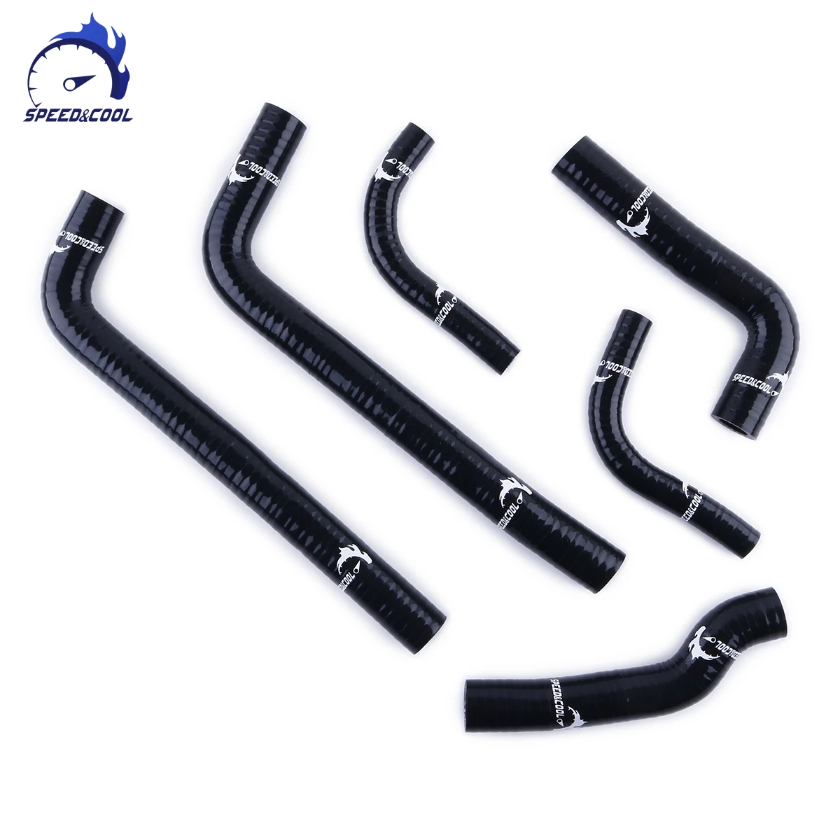 SPEED&COOL For 1999-2006 GAS GAS EC200 EC250 EC300 Motorcycle Silicone Radiator Coolant Tube Pipe Hose Kit