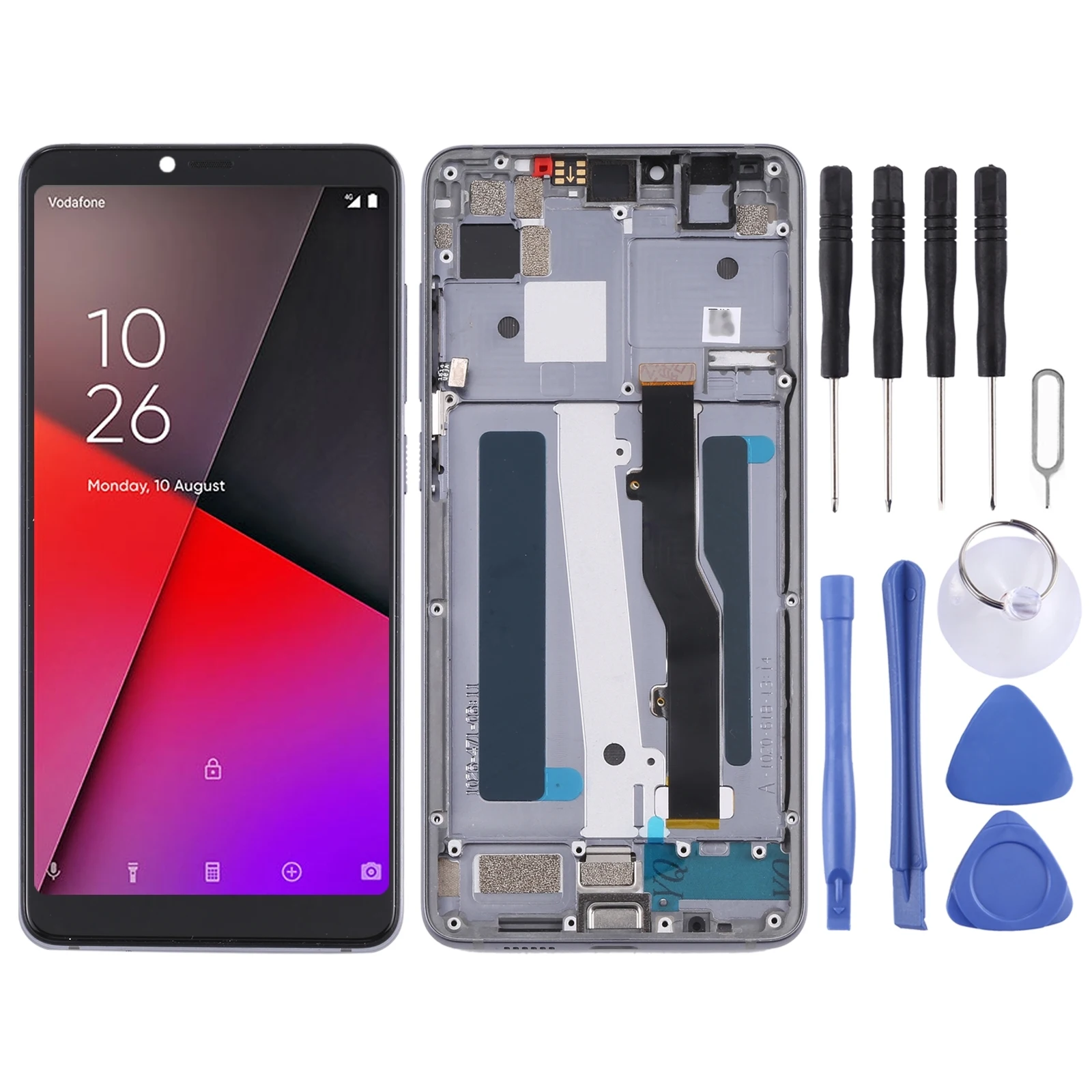 OEM LCD Screen for Vodafone Smart X9 VFD820 Digitizer Full Assembly with Frame