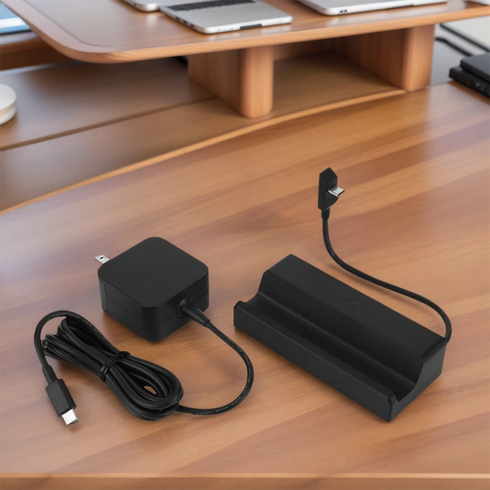 For Steam Deck Docking Station 1000Mbps Ethernet Expansion Dock Base Dock Base Bracket Handheld Game Console Accessories