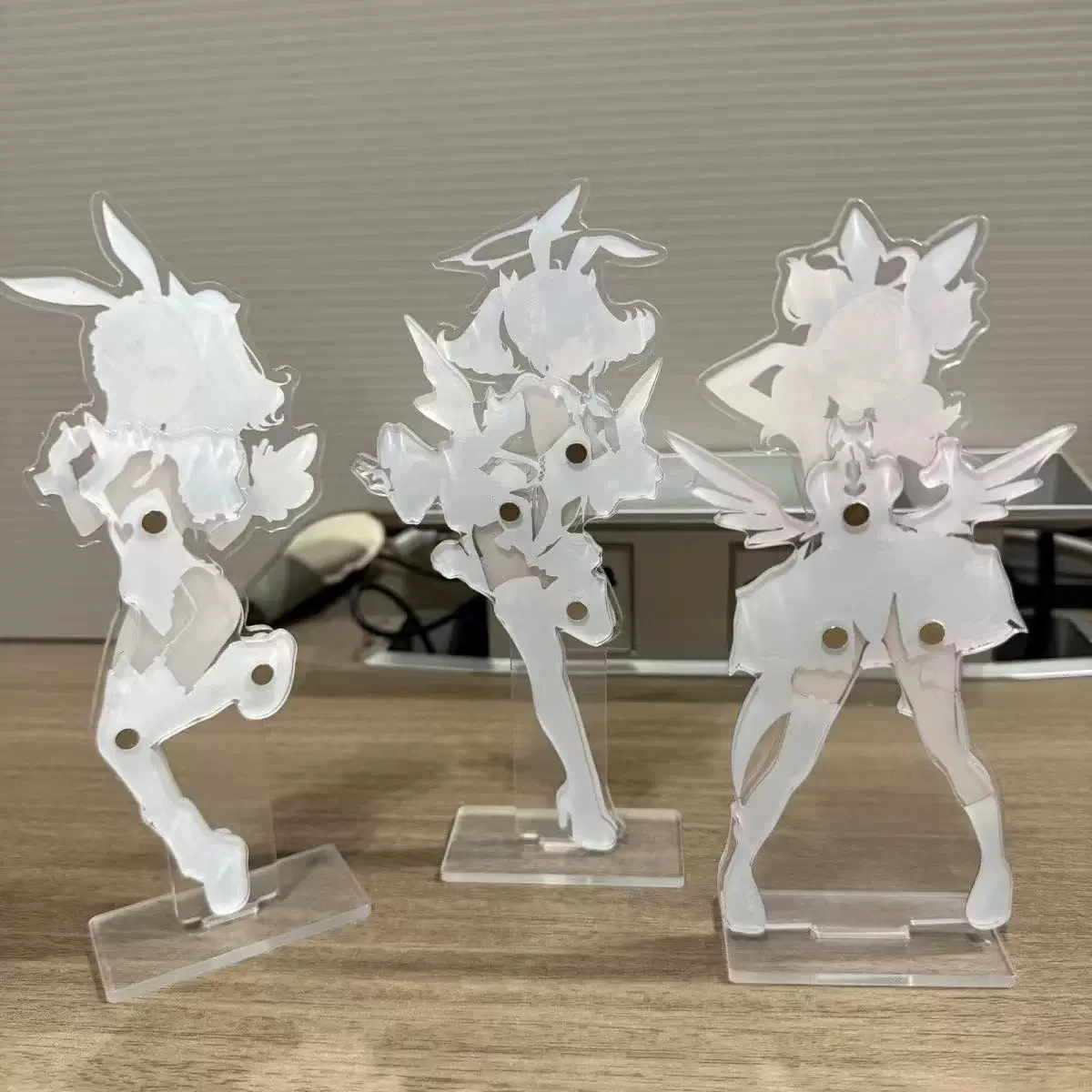 Angels of Delusion Game Zenless Zone Zero ZZZ Magnetic Acrylic Standee Change Clothes Aria Sunna Nangong Yu Ornament Decoration view 6