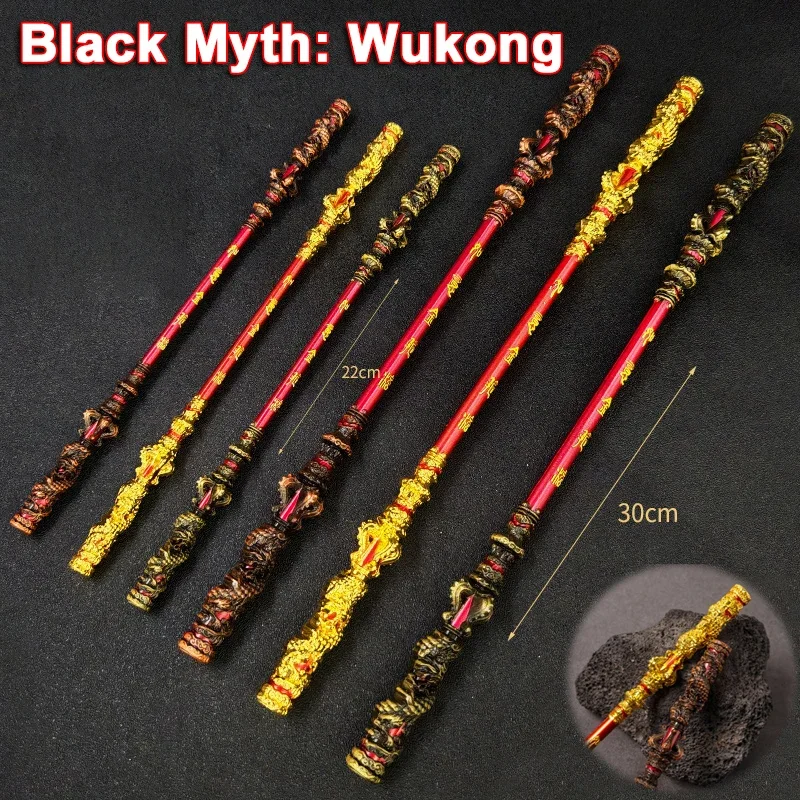 أسطورة سوداء: سلاح ووكونغ ، صن ووكونغ قرد الملك بار ، سيوف النخبة المنحوتة ، ملحقات اللعبة ، هدايا المهرجان ، ألعاب للأطفال ، 30 * ، جديدة #1