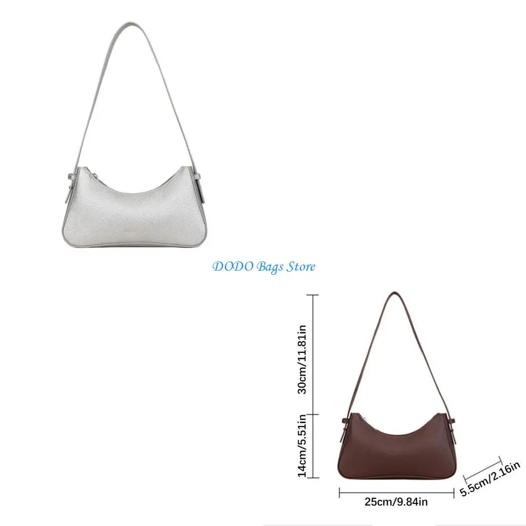 

Small Hobos Bags for Women Crescents Shoulder Purse Soft Clutches Handbags Gift