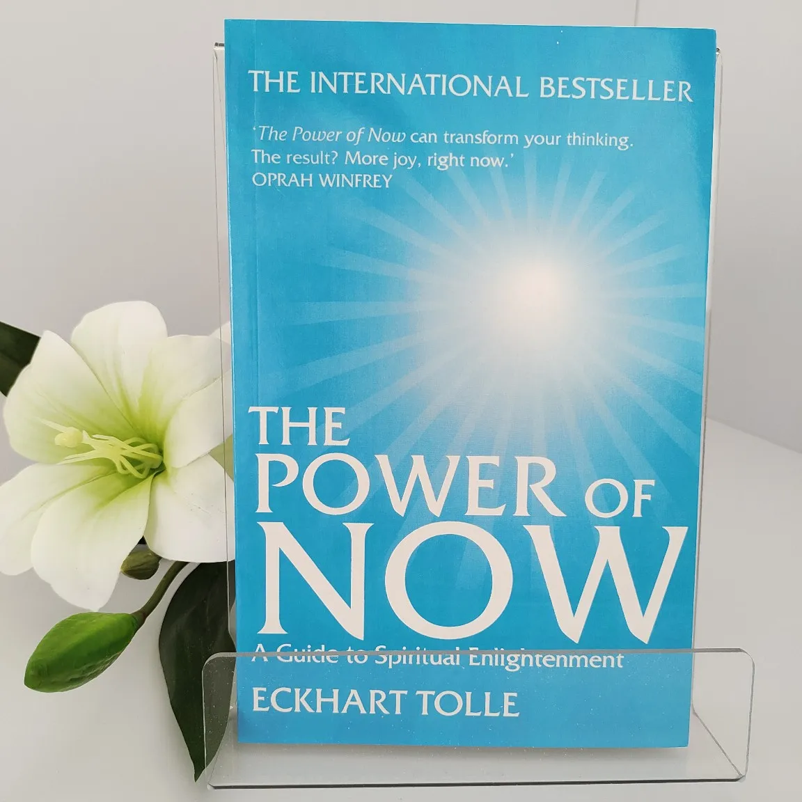 The Power of Now Spiritual Self Help Book, A Guide to Spiritual Enlightenment & Inner Peace English Book