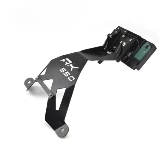 2024 NEW VERISON motocycle Front Mid Navigation Bracket GPS Mobile Phone Holder Navigation Holder For Kymco AK550 AK 550