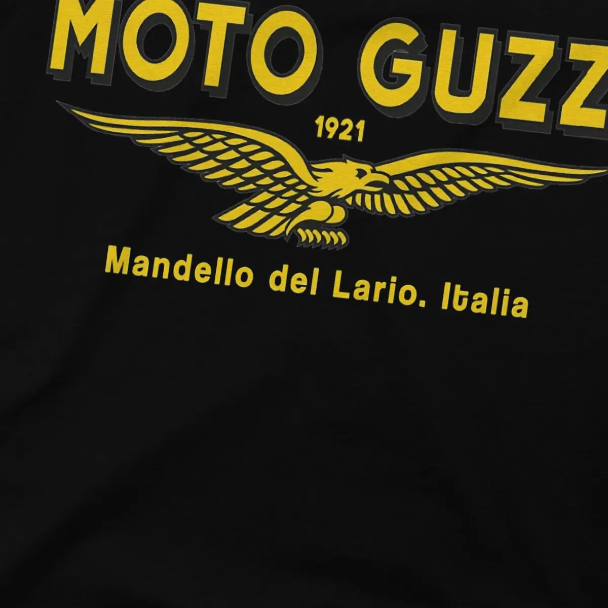 Men T-Shirts Moto Guzzi. Mandello del Lario. 1921 Leisure Cotton Tee Shirt Short Sleeve Motorcycle Racing T Shirt Round Collar