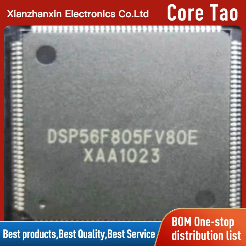 1pcs/lot DSP56F805FV80E DSP56F805 QFP-112 Digital signal processing controllers chip